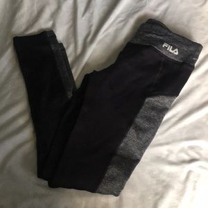 Fleece Lined FILA Running Leggings